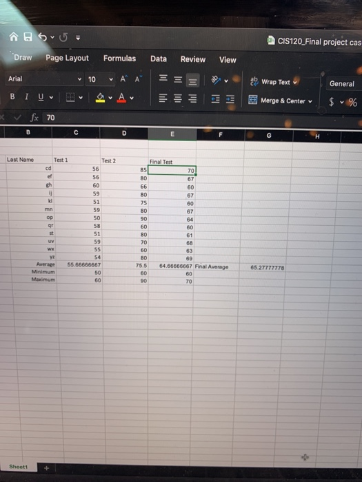 Asus Cis1 Final Project Cas Draw Page Layout For Chegg Com