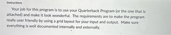 please help me write the whole program using grid | Chegg.com