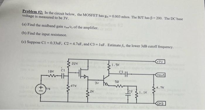 Mosfet Solved Problems , MOSFET Biasing Solved Problem – JKRF