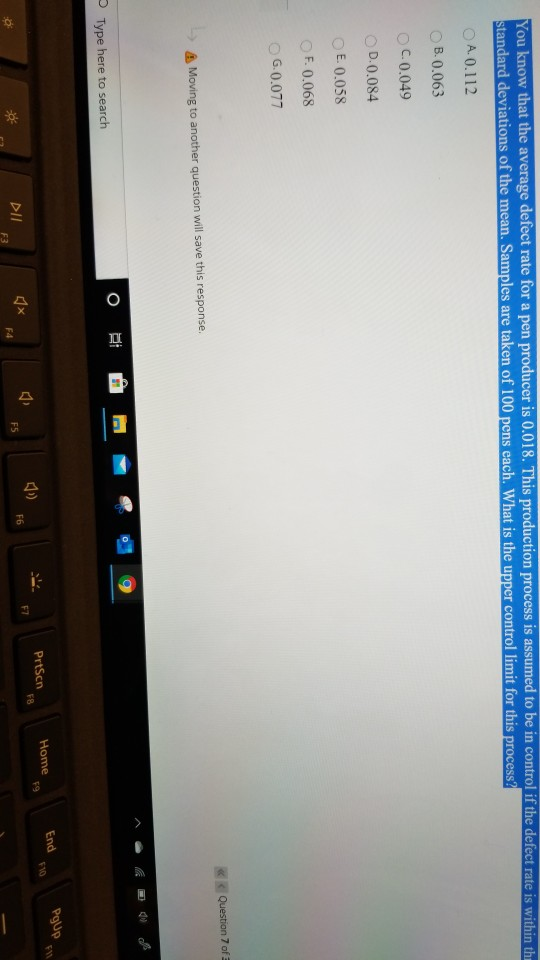 Solved You know that the average defect rate for a pen | Chegg.com