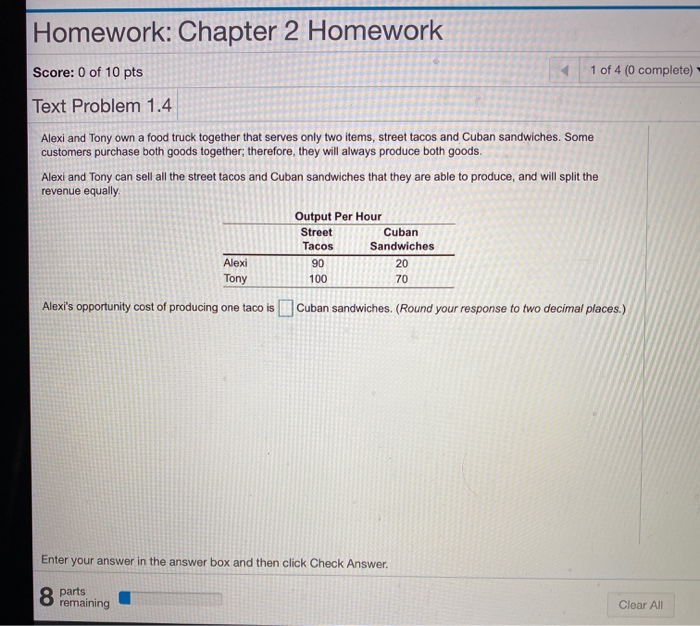 Solved Homework: Chapter 2 Homework Score: 0 of 10 pts 1 of | Chegg.com