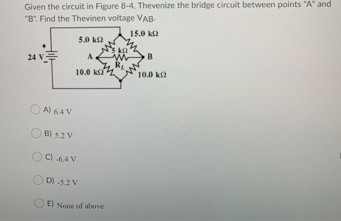 Solved Thevenin's theorem is used to simplify complex | Chegg.com