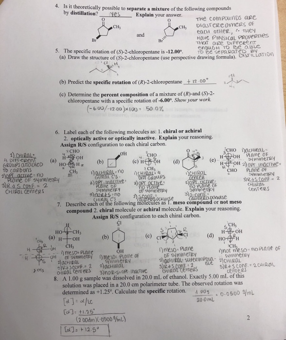 Solved I need help figuring out if these answers are | Chegg.com