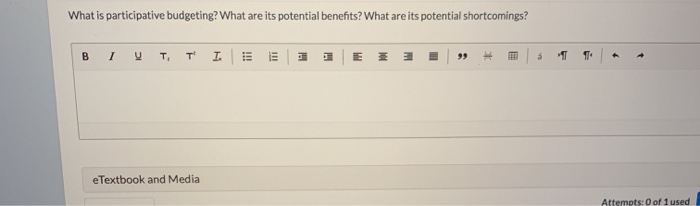 solved-what-is-participative-budgeting-what-are-its-chegg