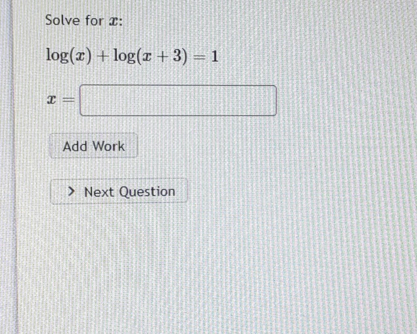 solved-solve-for-x-log-x-log-x-3-1-chegg