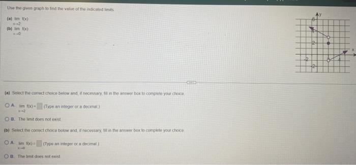 Solved Use the 2 wan graph to find the value of the | Chegg.com