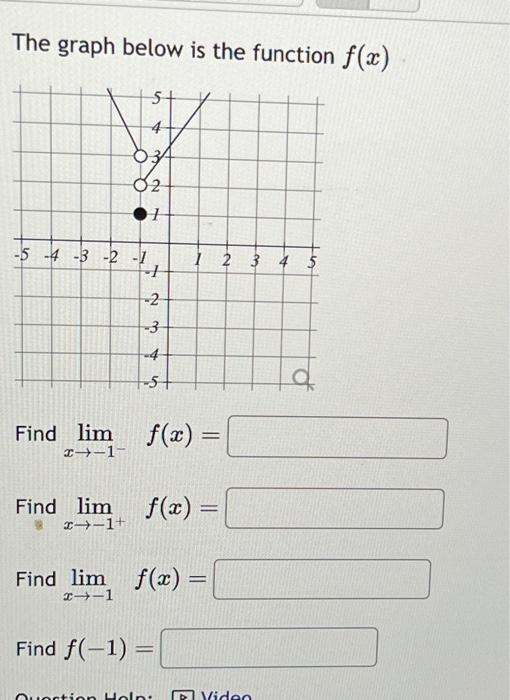 Solved Find Lim X 1 F X Find Lim F X X⇒ 1 Find Lim