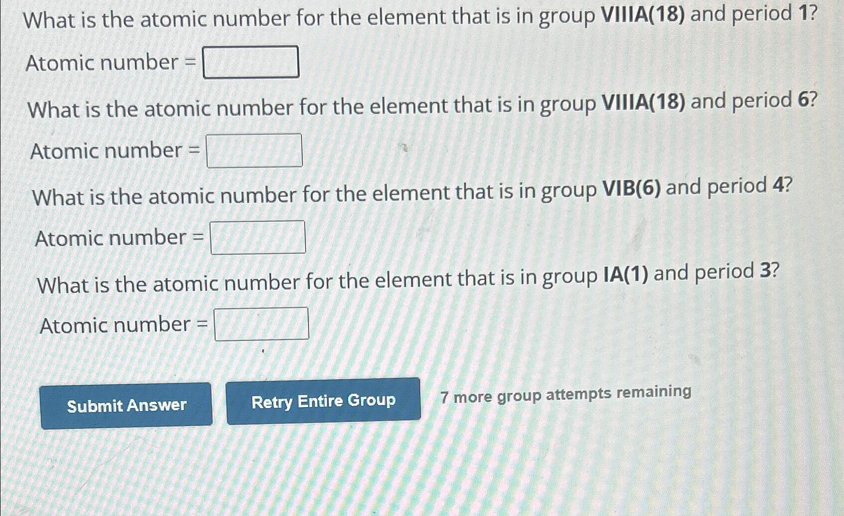 an element has atomic number 79 predict the group period and block