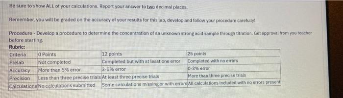 Solved Titration Lab Lab 29: Titration - In this lab you | Chegg.com