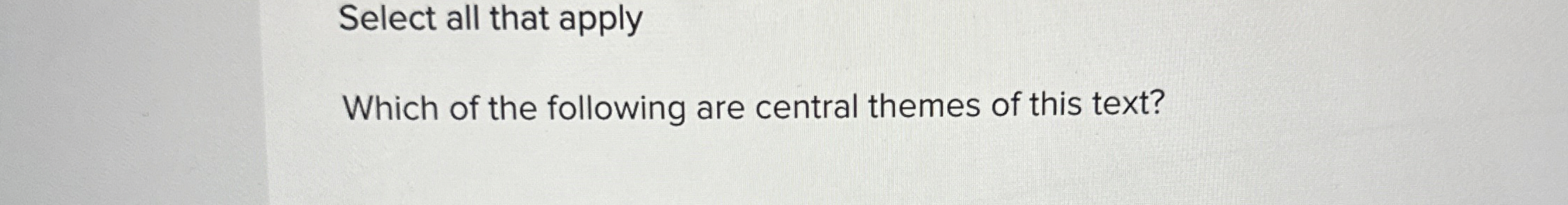 Solved Select all that applyWhich of the following are | Chegg.com
