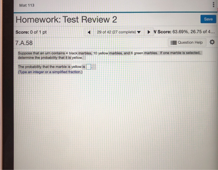 Probability Practice Test