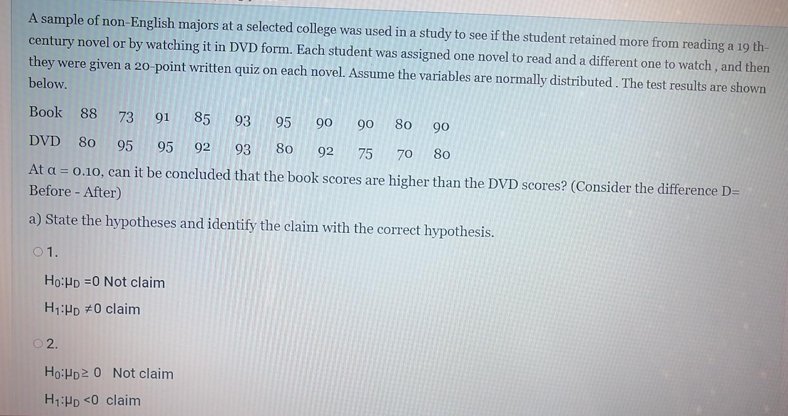 solved-a-sample-of-non-english-majors-at-a-selected-college-chegg