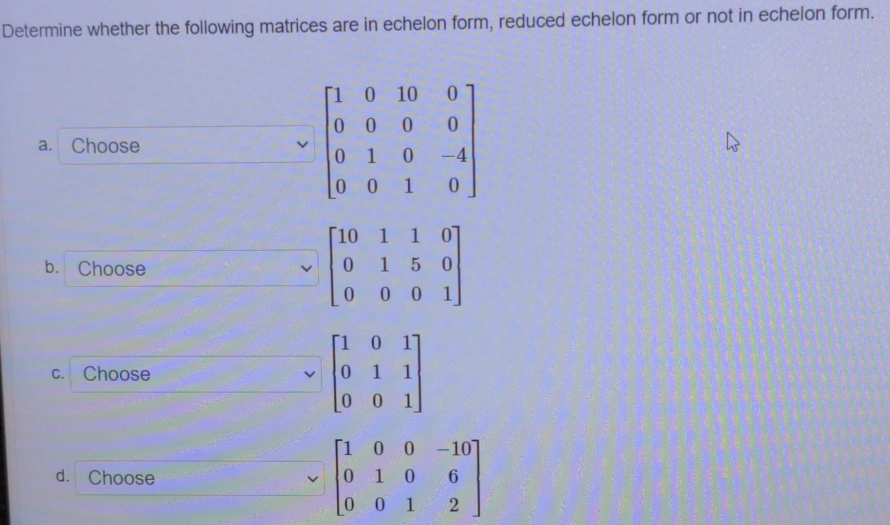 Solved Let k, h be unknown constants and consider the linear | Chegg.com