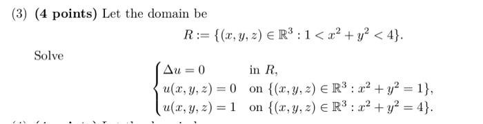 Solved (Partial Differential Equation problem)Correct and | Chegg.com