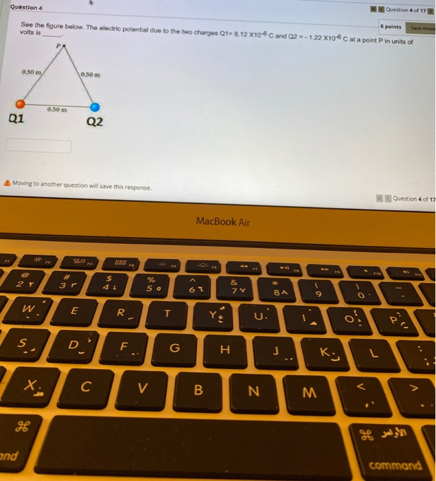 Solved Question 4 of 17 Question 4 6 points See the figure | Chegg.com