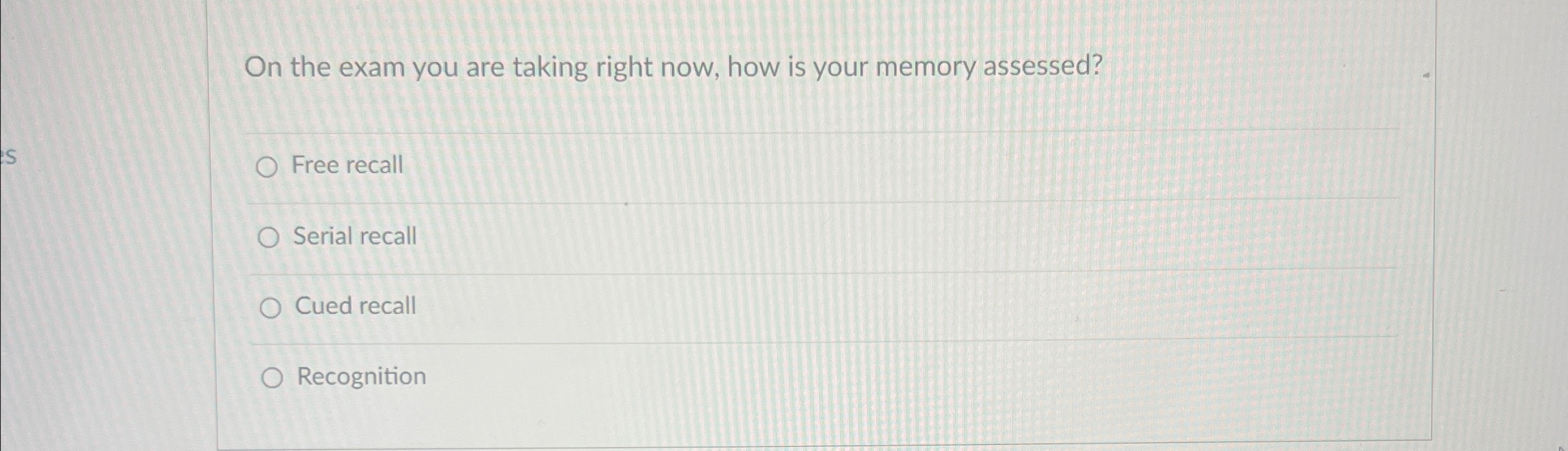Solved On the exam you are taking right now, how is your | Chegg.com