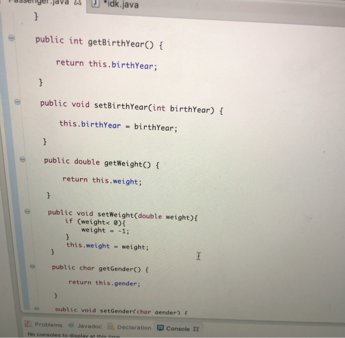 Solved Failed to compile Passenger.java:2: warning: | Chegg.com