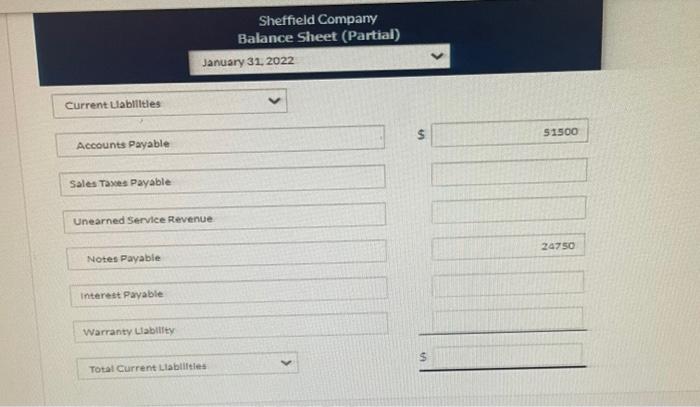 Solved On January 1, 2022, the ledger of Sheffield Company | Chegg.com