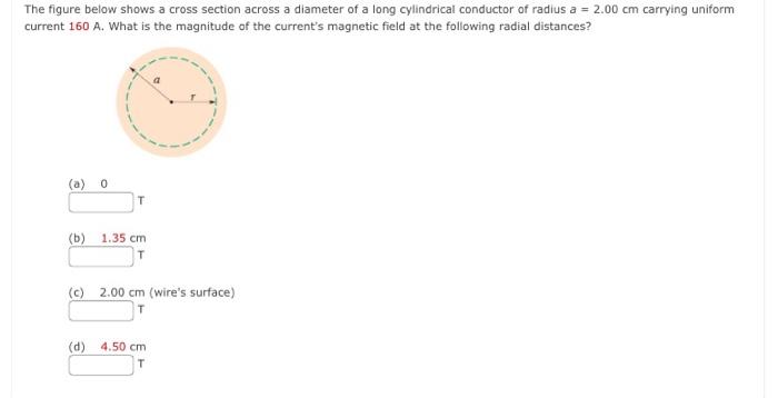 Solved The figure below shows a cross section across a | Chegg.com