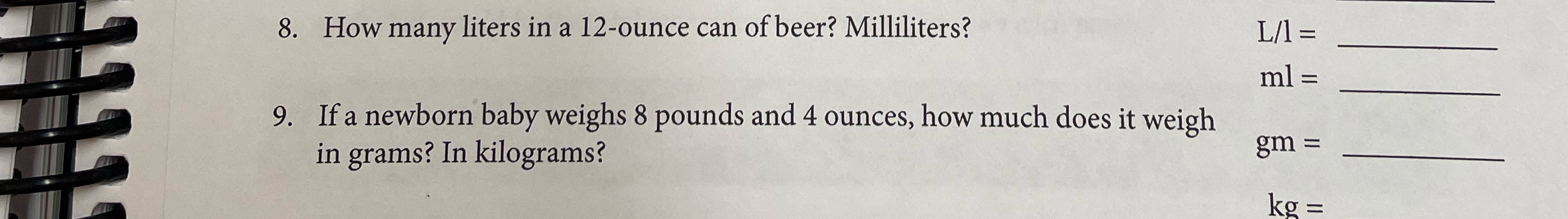 how many milliliters in a 12 ounce can of beer