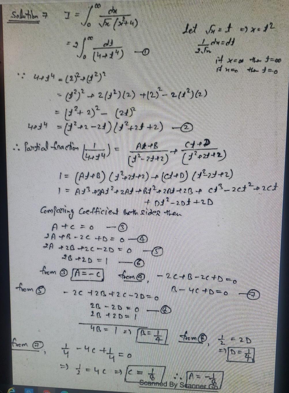 Solved please do problem#7 step by step. we are using: An Solved please do problem#7 step by step. we are using: An