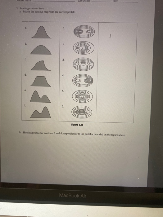 Solved The distance between adjacent contour lines is the | Chegg.com