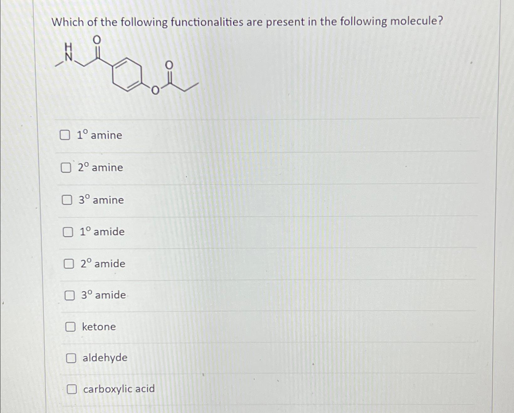 Solved Which Of The Following Functionalities Are Present In | Chegg.com