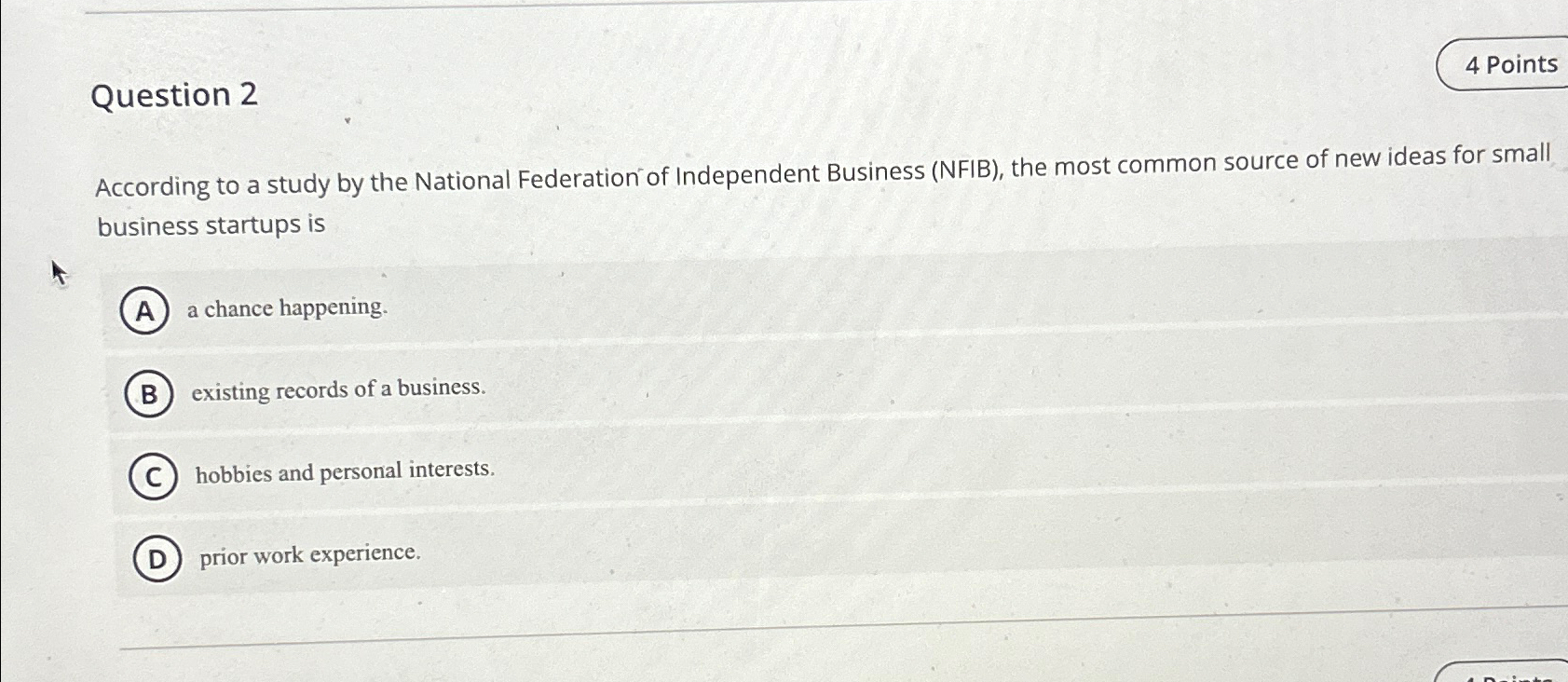 Solved Question 2According to a study by the National | Chegg.com