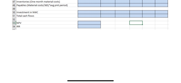 Solved 1 Capital Budgeting Analysis of Hola-Kola 2 Cost of | Chegg.com