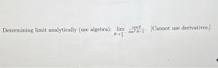 1.2 limits analytically notes picture