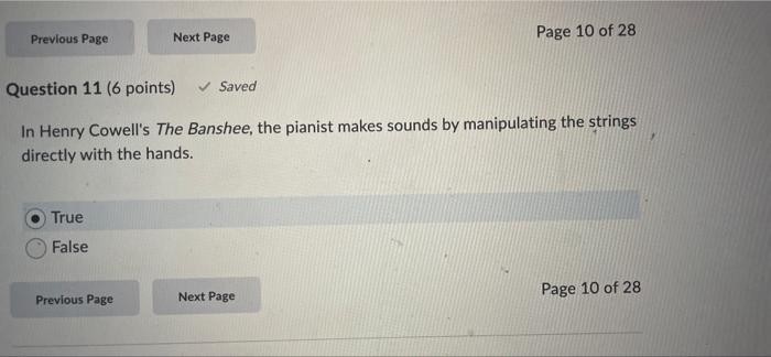 Previous Page Next Page Page 10 of 28 Question 11 (6 | Chegg.com