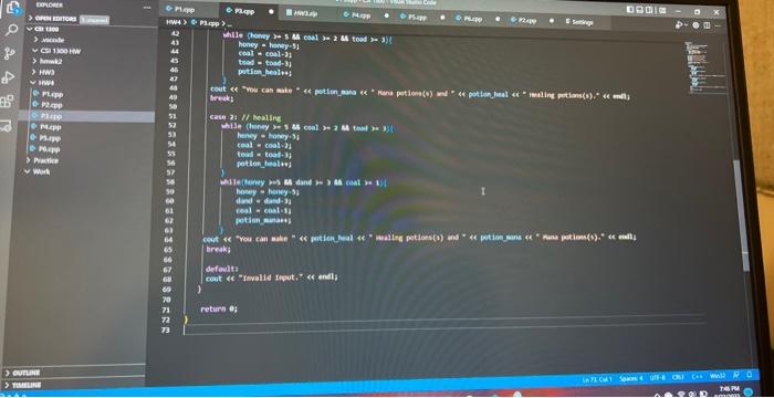 So I dont understand why my code is doing the math | Chegg.com image.