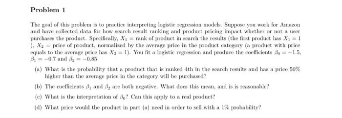 Solved The goal of this problem is to practice interpreting | Chegg.com
