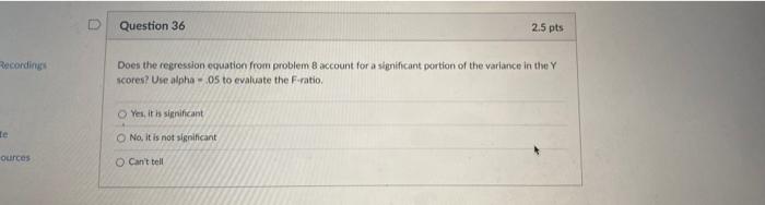 Solved Question 35 and 36 are based on the following | Chegg.com