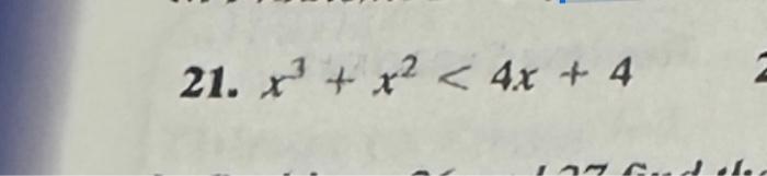 Solved 21. x3+x2