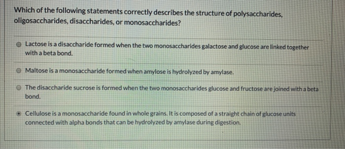 Solved Which of the following statements regarding | Chegg.com