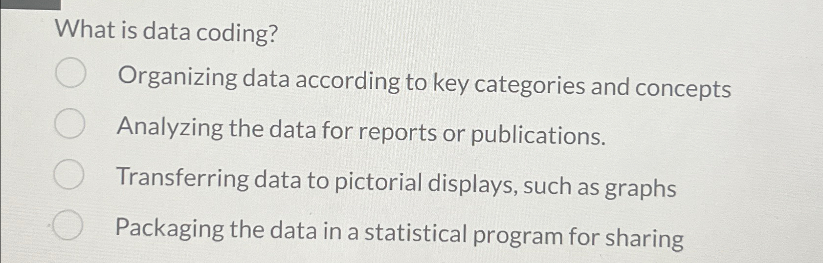 Solved What is data data according to key