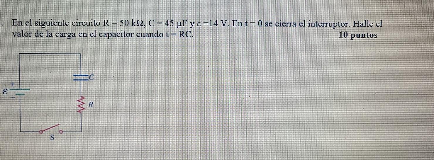 Solved 1. Utilizando El Siguiente Circuito Determine La | Chegg.com