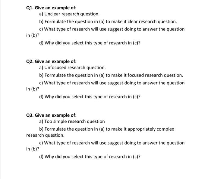 simple research question examples