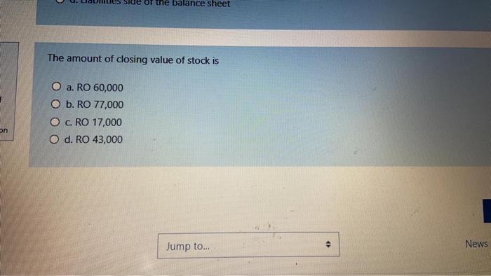 Solved On Solve The Following Mcqs By Joumalising The Tra Chegg Com