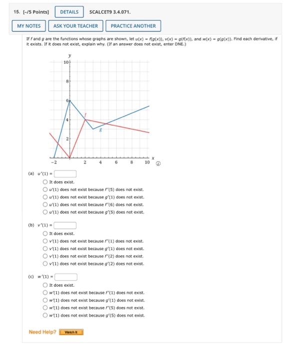 Solved If F And G Are The Functions Whose Graphs Are Shown