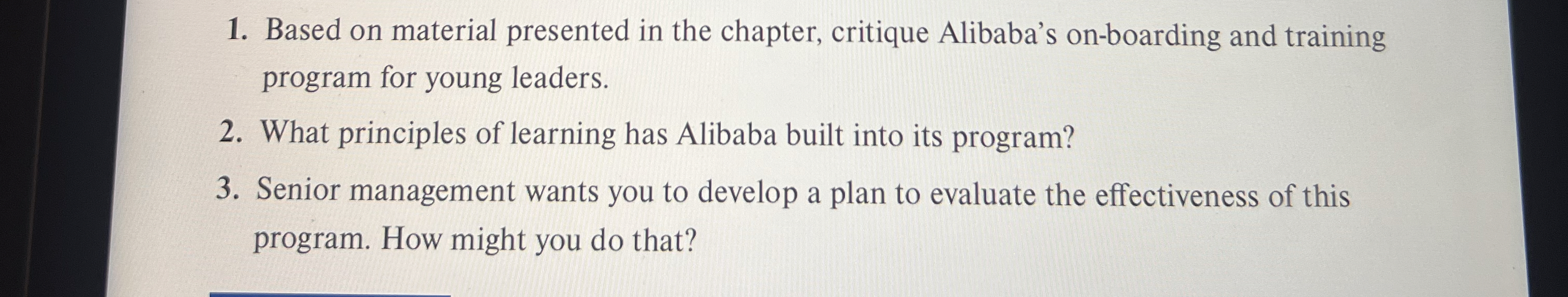 Solved Based on material presented in the chapter, critique | Chegg.com