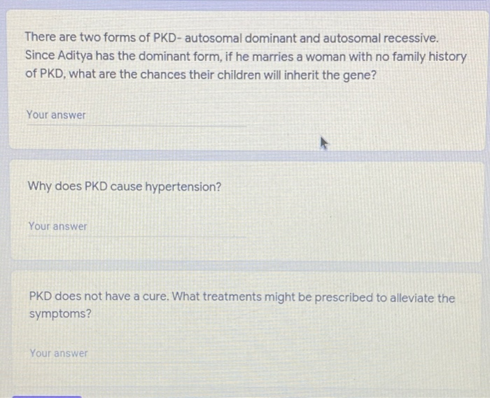 Solved Case Study Kidney Complications Aditya Kumar, a 35
