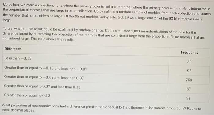 Solved When is the difference between population parameters | Chegg.com