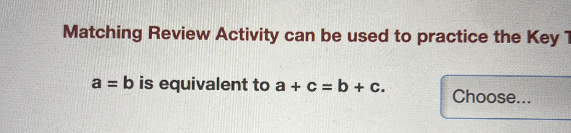 Solved Matching Review Activity can be used to practice the | Chegg.com