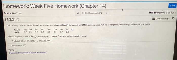 5 2 homework chapter 14