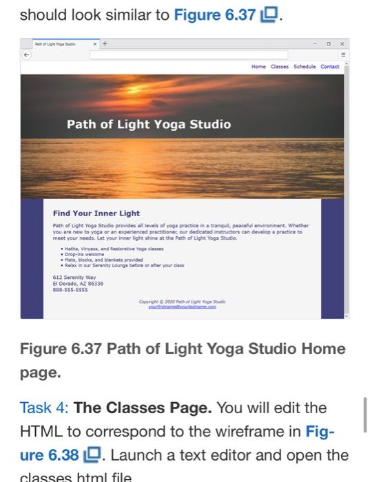 3 Plete The Case Study For Path Of Light Yoga Chegg 