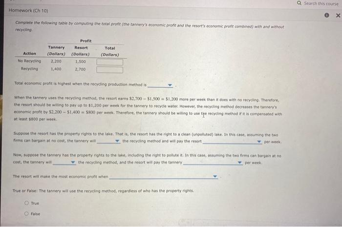 Solved Search This Cours Homework (Ch 10) 8. The Effects Of | Chegg.com