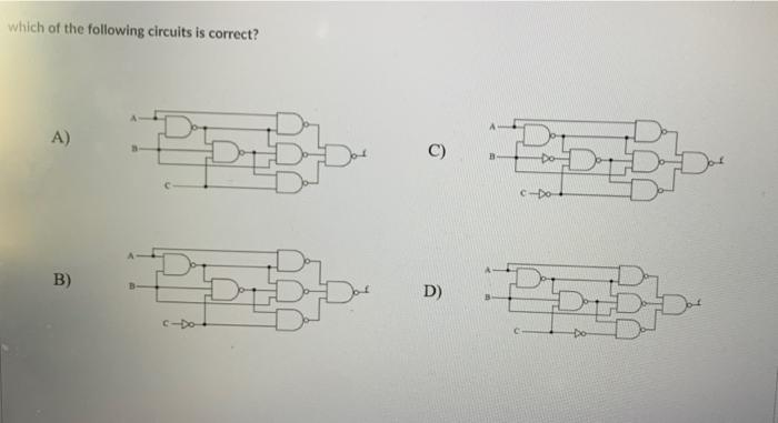 Solved 01. Consider The Following Circuit 4 D DDD B BI Use | Chegg.com