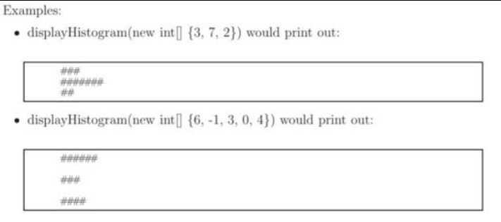 Solved Write a function that takes as input an array of | Chegg.com